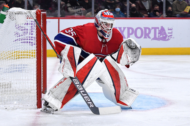 Le Canadien de Montréal vient d&rsquo;annoncer que le gardien de but québécois Samuel Montembeault obtiendra le départ demain contre le Wild