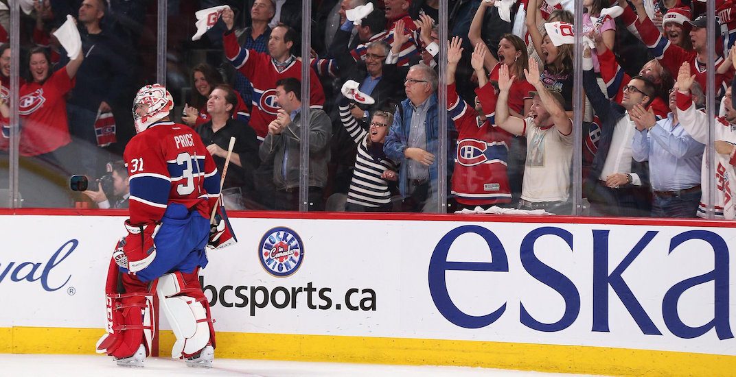 Carey Price présente une belle histoire où il avait donné un bâton à un partisan il y a une dizaine d&rsquo;année