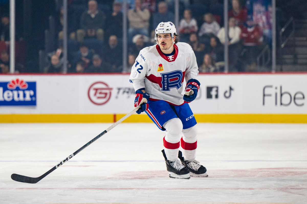 La présence imposante d&rsquo;Arber Xhekaj a fait reculer un joueur du Crunch hier