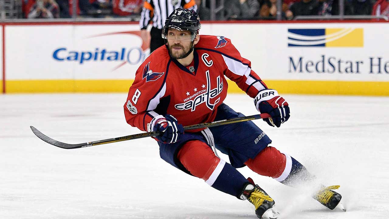 L'attaquant des Capitals de Washington Alex Ovechkin est en grande panne sèche présentement