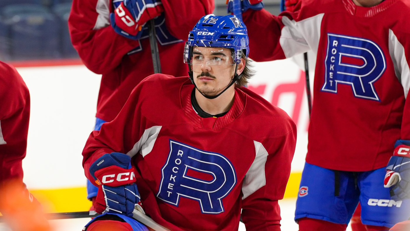 Arber Xhekaj a utilisé sa robustesse de la meilleure façon possible lors d&rsquo;une séquence précise avec le Rocket de Laval