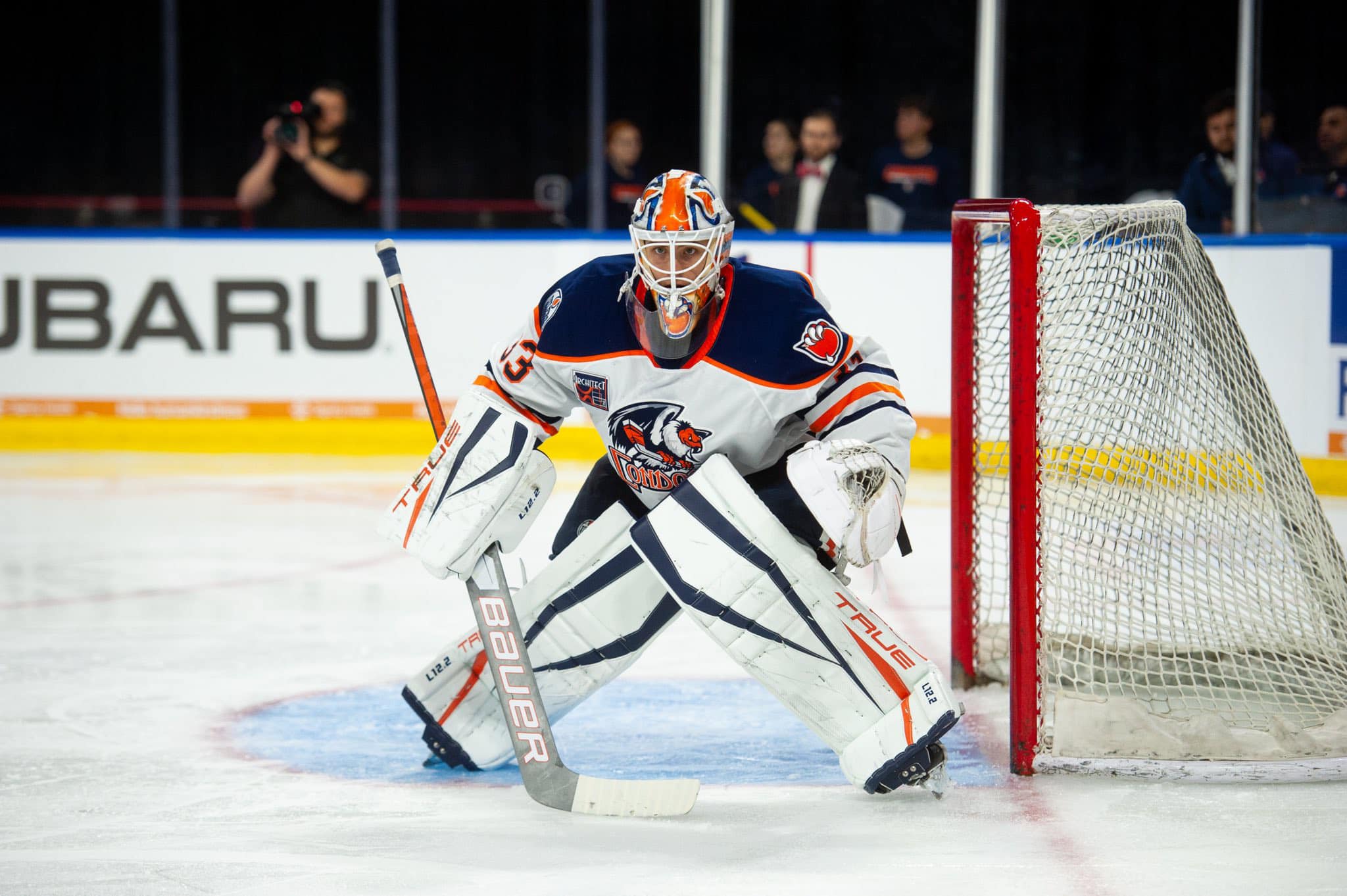 Le gardien québécois Olivier Rodrigue est tout feu, tout flamme avec le club-école des Oilers d'Edmonton