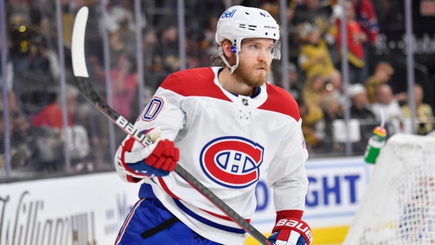 Joel Armia se fait ramasser à TVA Sports à la suite de sa pénalité couteuse face aux Panthers