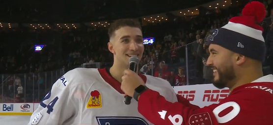 Logan Mailloux gagne le coeur des partisans de l&rsquo;organisation du Canadien