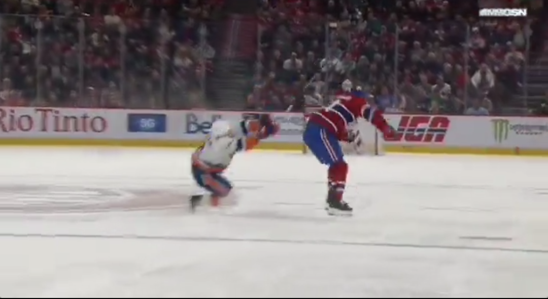 Brendan Gallagher a coulé le Canadien avec ce coup à la tête