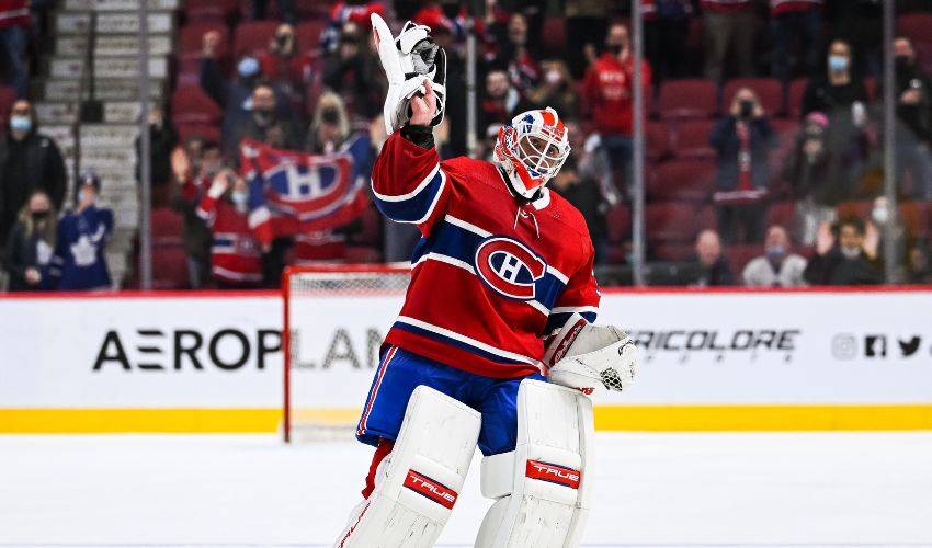 Mauvaise nouvelle pour Cayden Primeau alors que Jake Allen sera partant demain