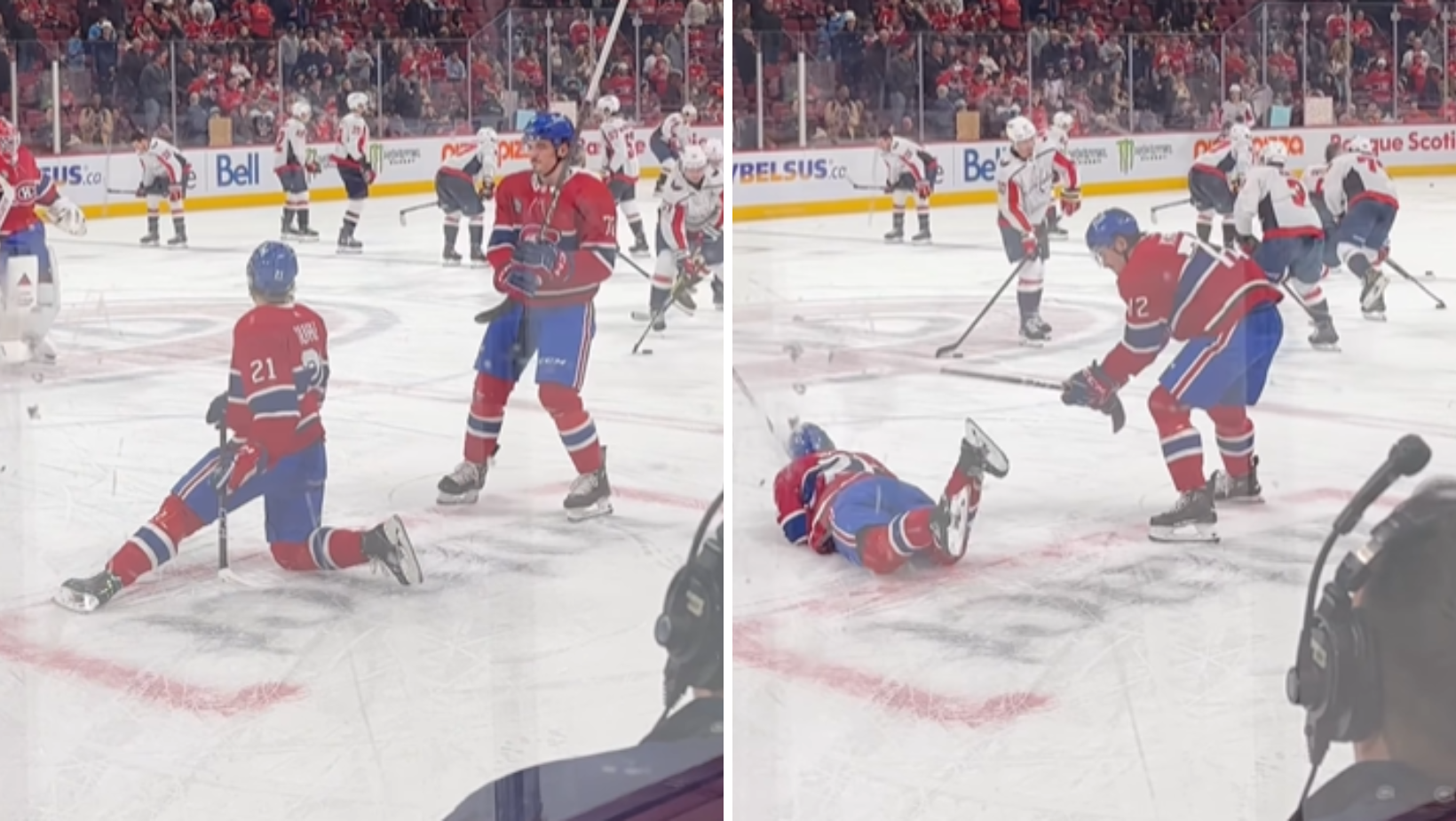 Routine d&rsquo;avant-match particulière pour Guhle et Xhekaj