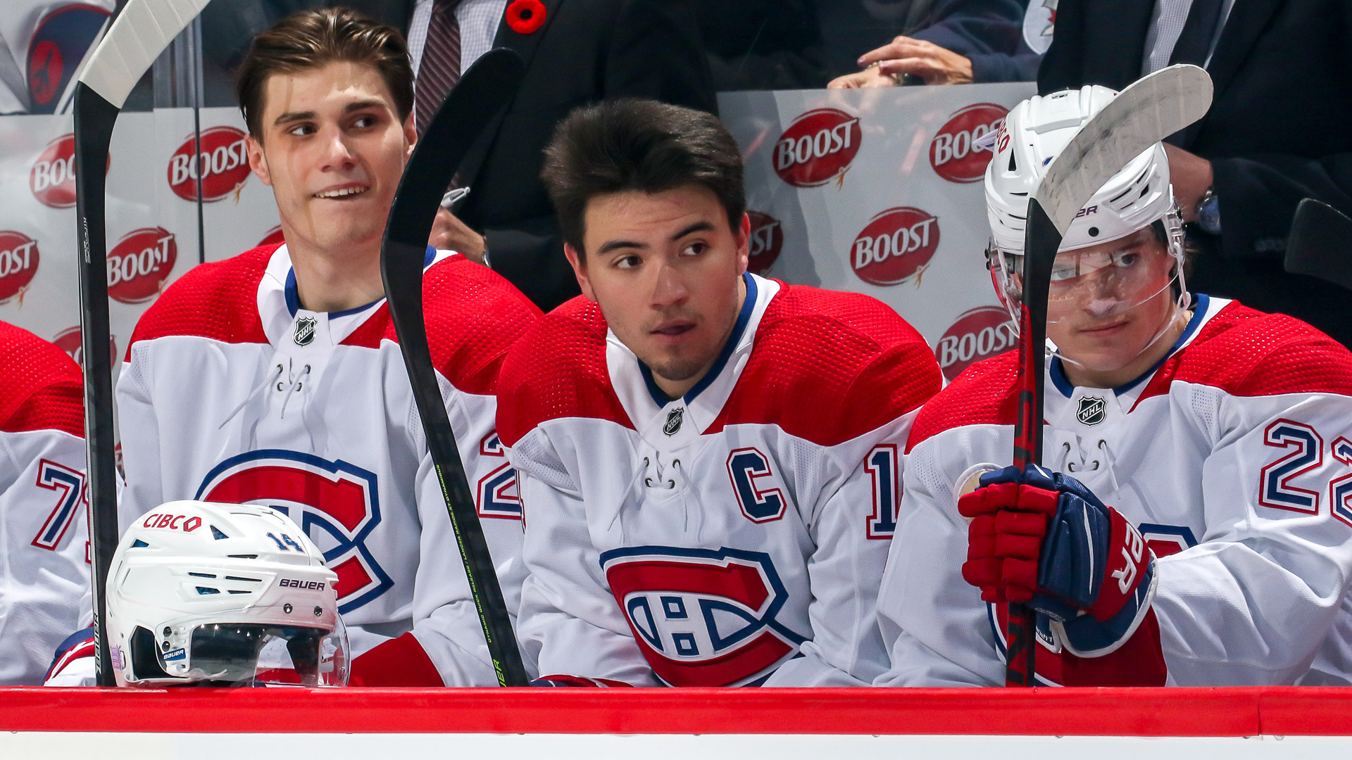 Le Canadien vient d&rsquo;annoncer que Nick Suzuki, Cole Caufield et Juraj Slafkovsky devront s&rsquo;absenter de l&rsquo;entraînement pour recevoir des traitements