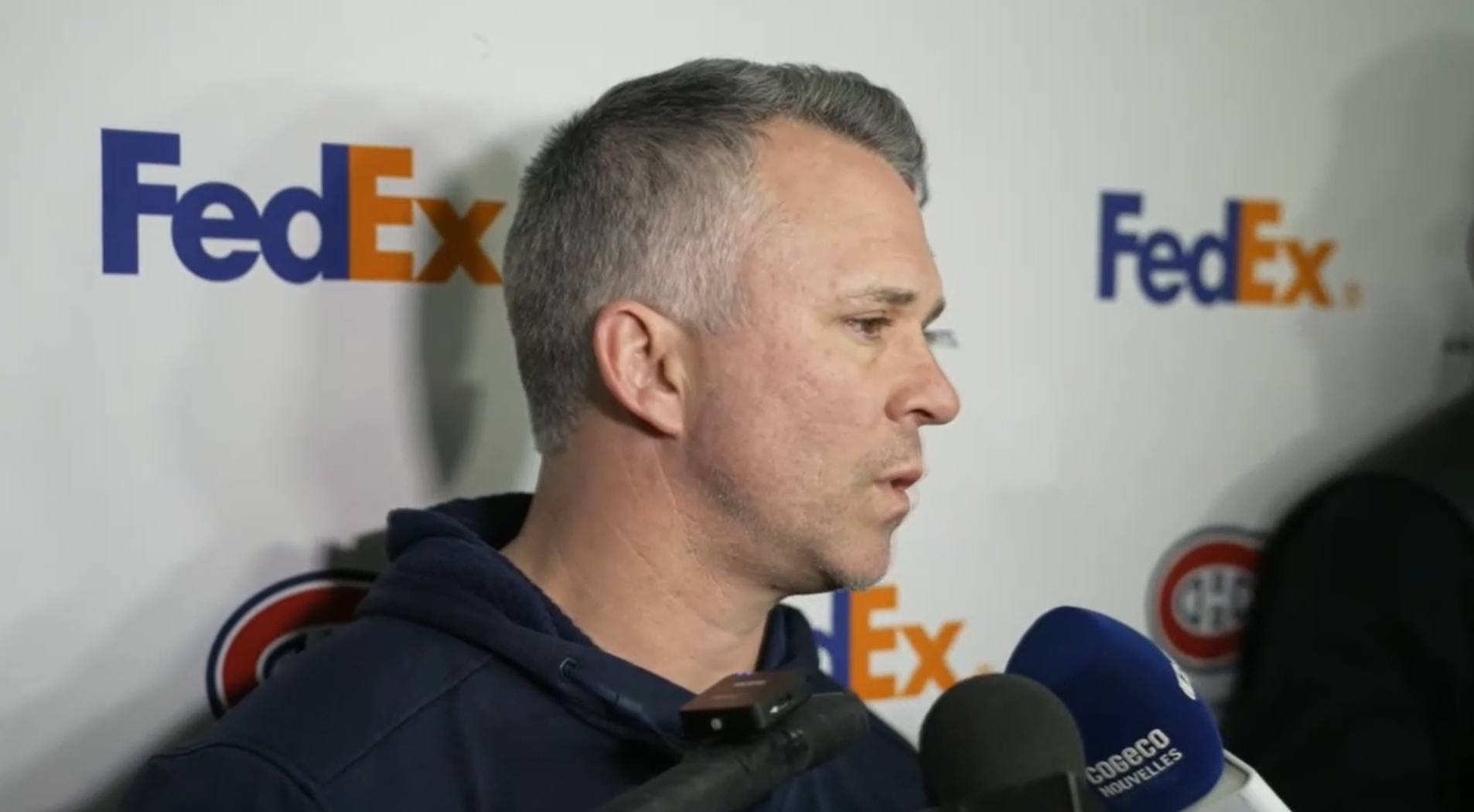 L&rsquo;entraîneur-chef du Canadien de Montréal Martin St-Louis annonce sa formation pour ce soir