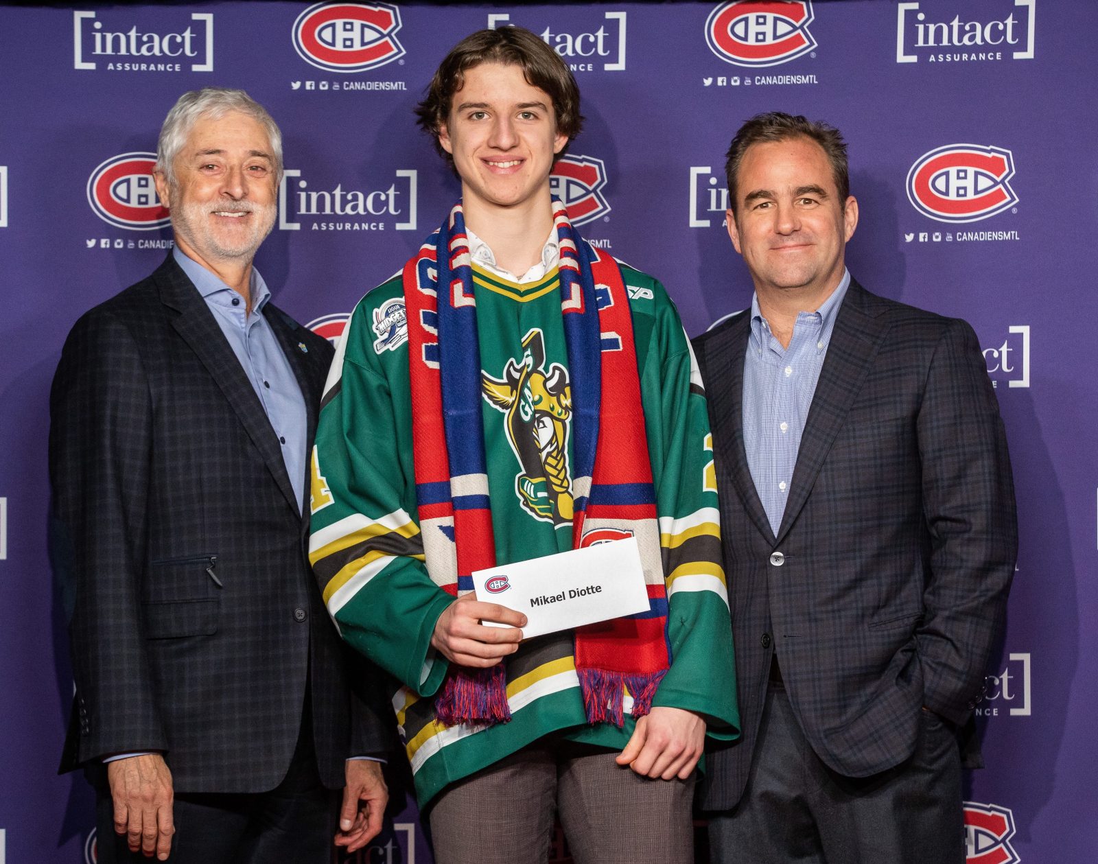 Le jeune défenseur québécois Mikael Diotte, jamais repêché, vient de s&rsquo;entendre pour un contrat d&rsquo;entrée de trois saisons avec les Devils