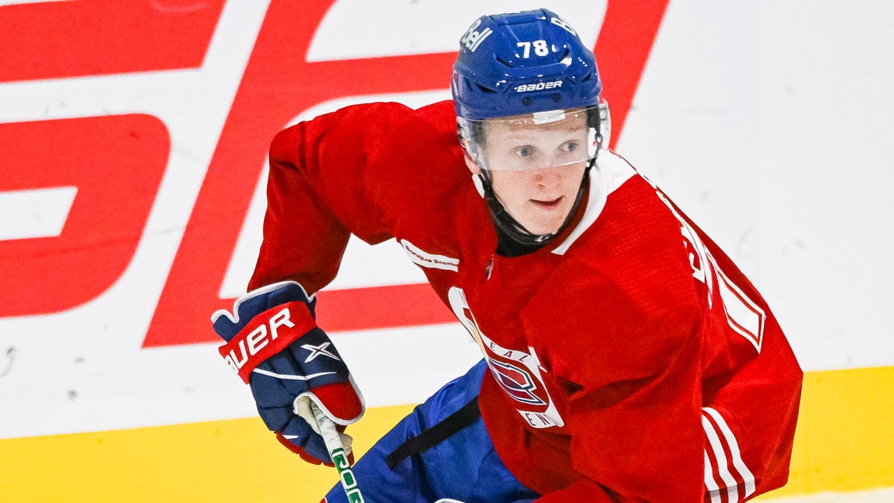 Le Canadien veut voir Adam Engstrom terminer la saison à Laval