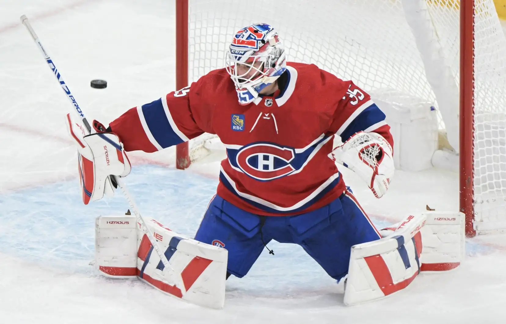 Un seul changement dans l&rsquo;alignement du Canadien de Montréal et c&rsquo;est le gardien de but Samuel Montembeault qui obtiendra le départ