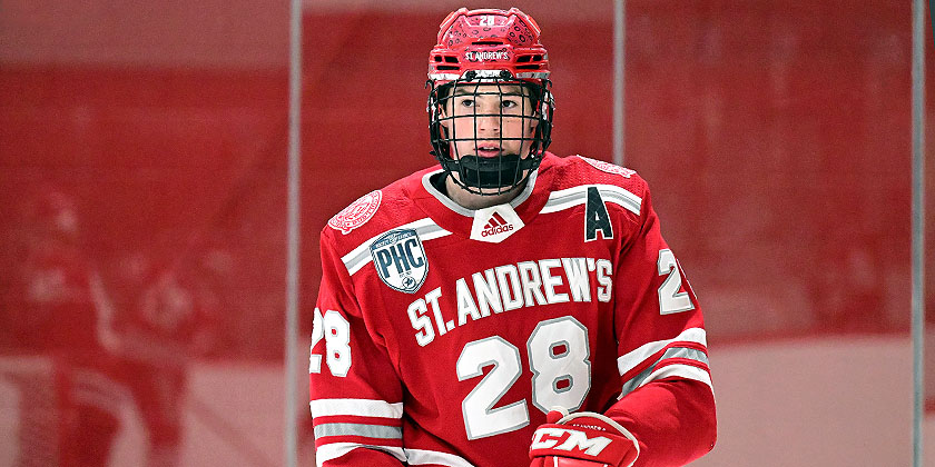 L&rsquo;imposant centre et espoir Dean Letourneau intrigue et intéresse le Canadien