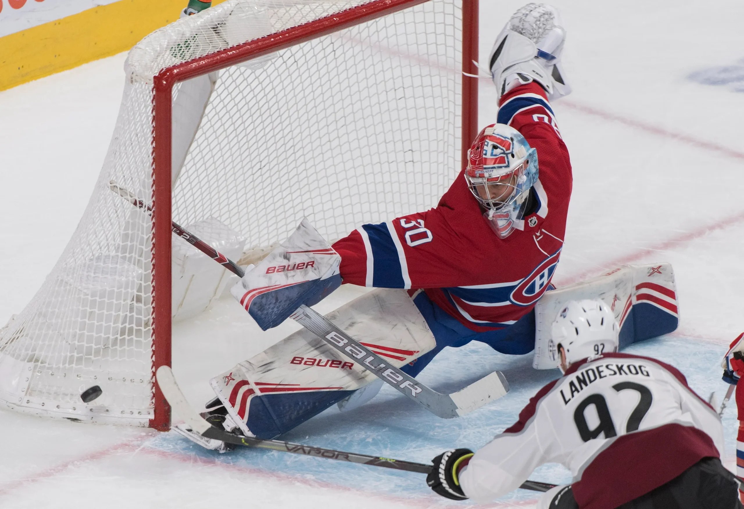 Cayden Primeau se mérite la Coupe Molson du mois de mars