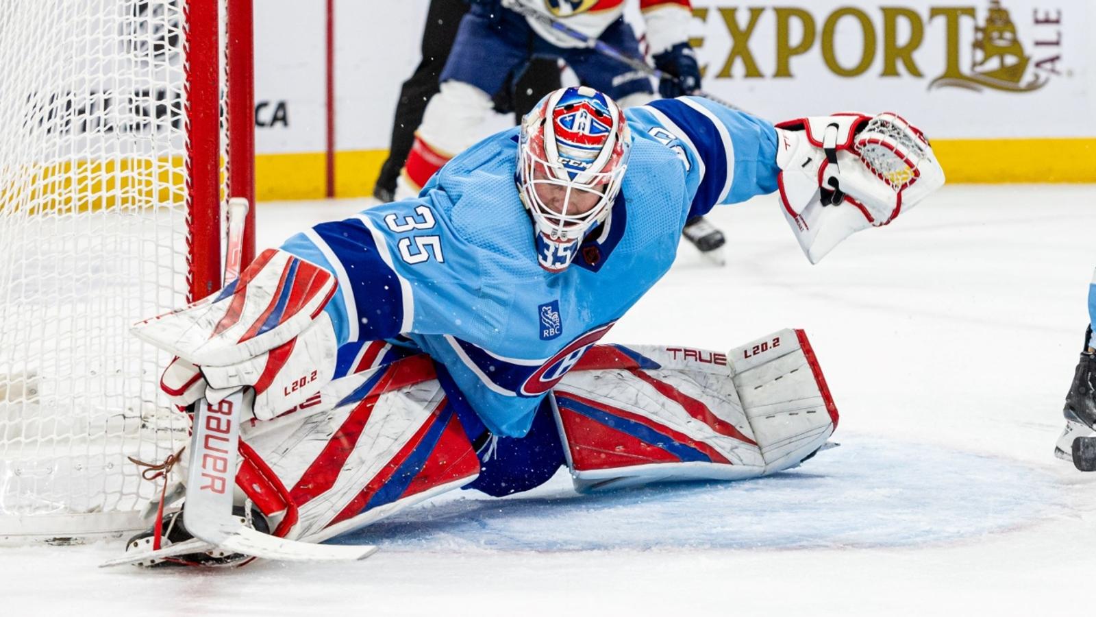 Montembeault n&rsquo;est pas au sommet de son art, admet Martin St-Louis