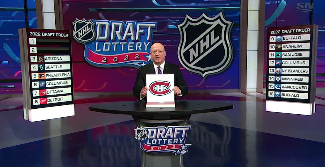 Au minimum, le Canadien aura la 7e place pour la loterie de la LNH