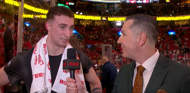 Logan Mailloux s&rsquo;exprime en vrai québécois en entrevue à RDS