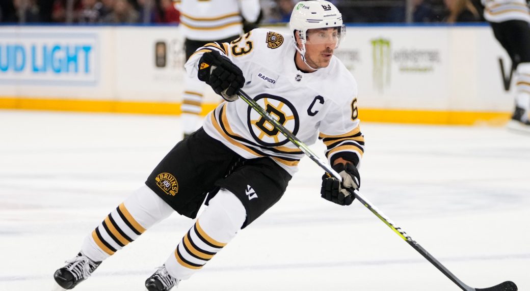 Brad Marchand est contraint de rater l'entraînement des Bruins