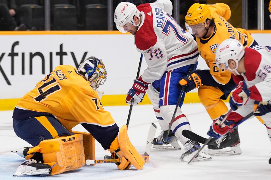 David Pagnotta propose d'échanger Mitch Marner contre Juuse Saros