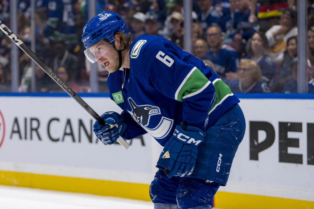 Brock Boeser est contraint de se retirer pour le reste de la saison