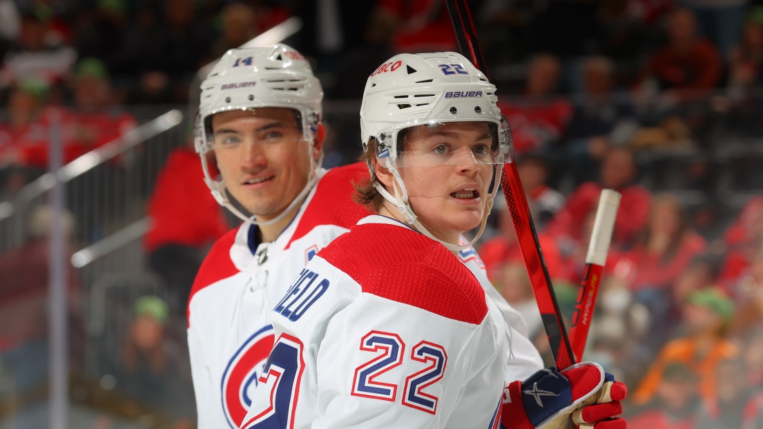 Avec l&rsquo;arrivée de Demidov jumelée à Slafkovsky, Caufield et Suzuki reculeraient