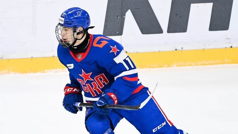 Ivan Demidov est classé au premier rang des meilleurs espoirs du Canadien