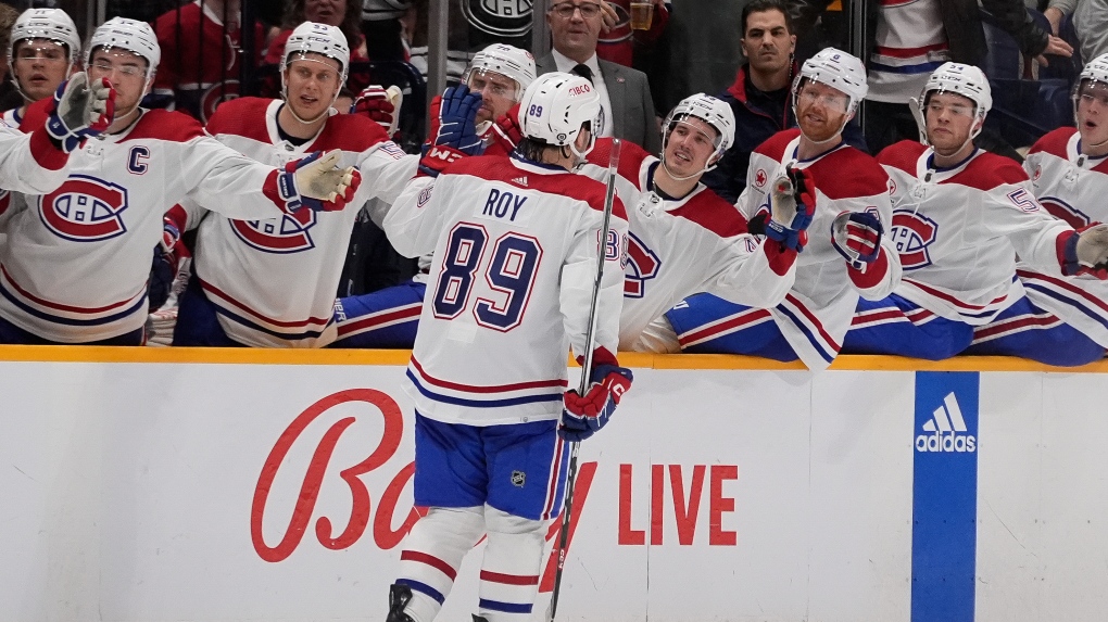 Le site NHL.com dévoile l&rsquo;alignement du Canadien de Montréal: Où est Joshua Roy?