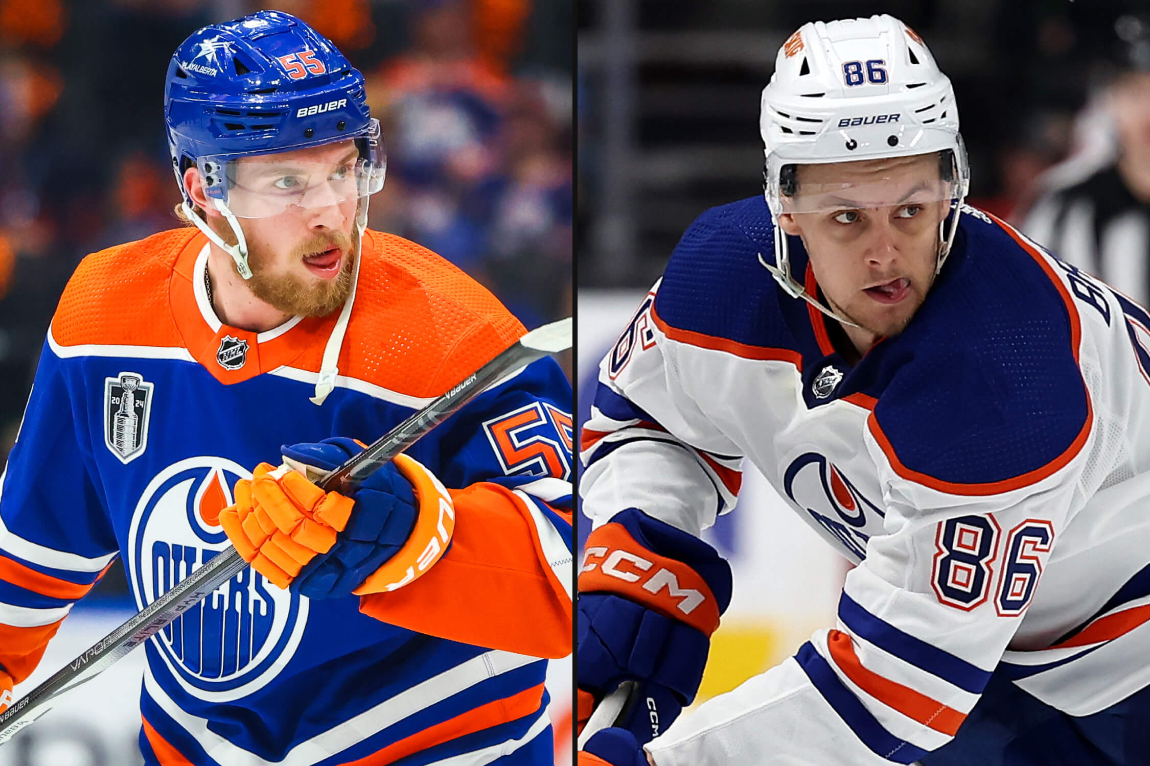 Philip Broberg et Dylan Holloway quittent Edmonton pour St-Louis