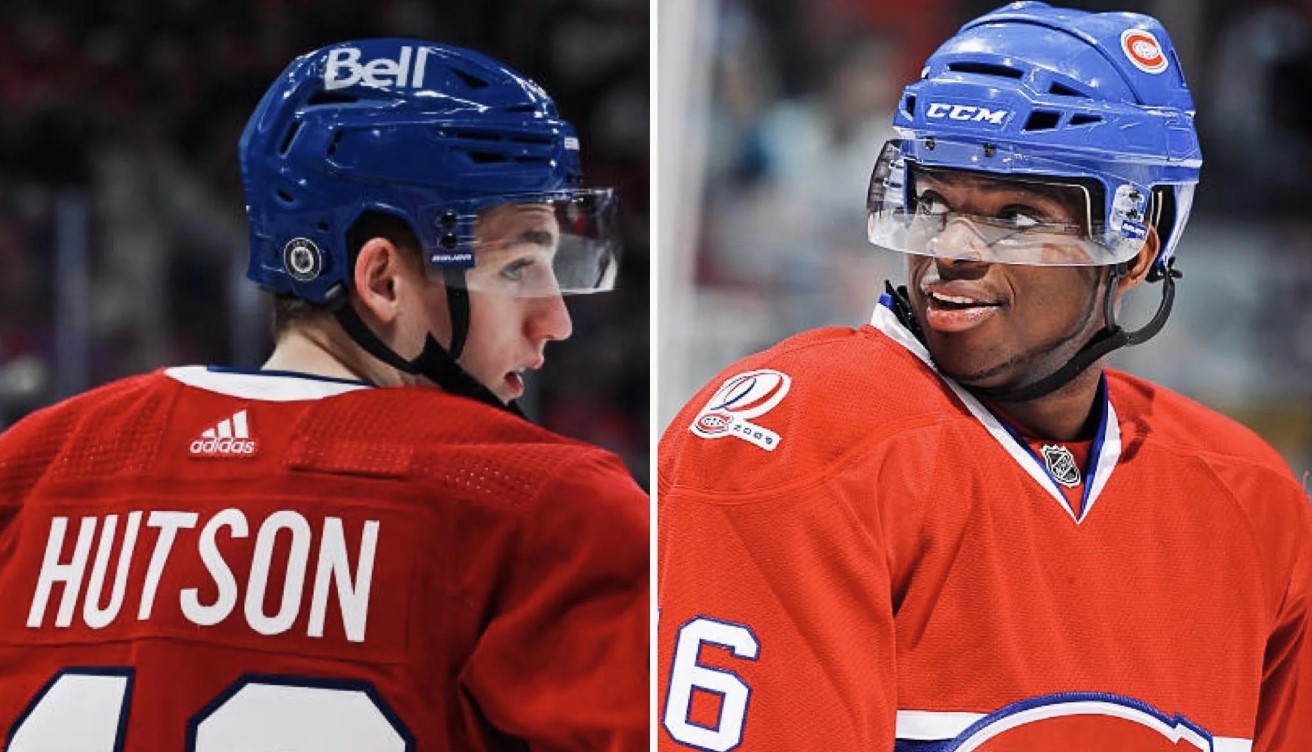 PK Subban n&rsquo;en revient tout simplement pas de Lane Hutson des Canadiens de Montréal