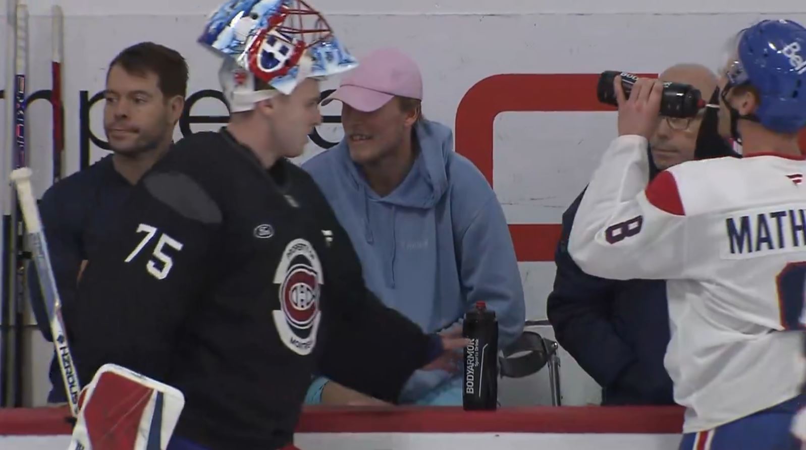 Présence de Patrik Laine à l&rsquo;entraînement du Canadien