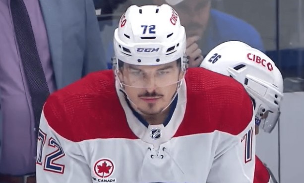 Arber Xhekaj a chassé sa frustration d&rsquo;une manière précise après la défaite contre les Bruins
