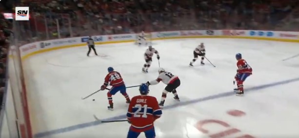 La Ligue nationale de hockey enlève la passe à Lane Hutson sur le premier but d&rsquo;Emil Heineman