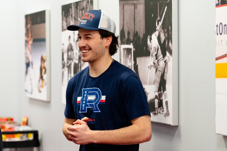 Direction Lions de Trois-Rivières pour l&rsquo;espoir du Canadien, Jacob Perreault