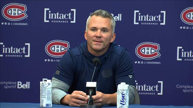 Martin St-Louis envoie des messages à quelques joueurs avec la composition de sa formation