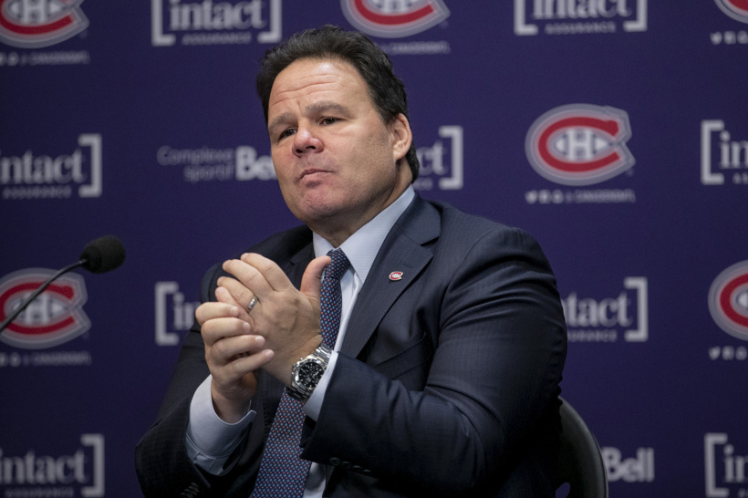 Le Canadien de Montréal a convoqué les médias pour un point de presse de Jeff Gorton