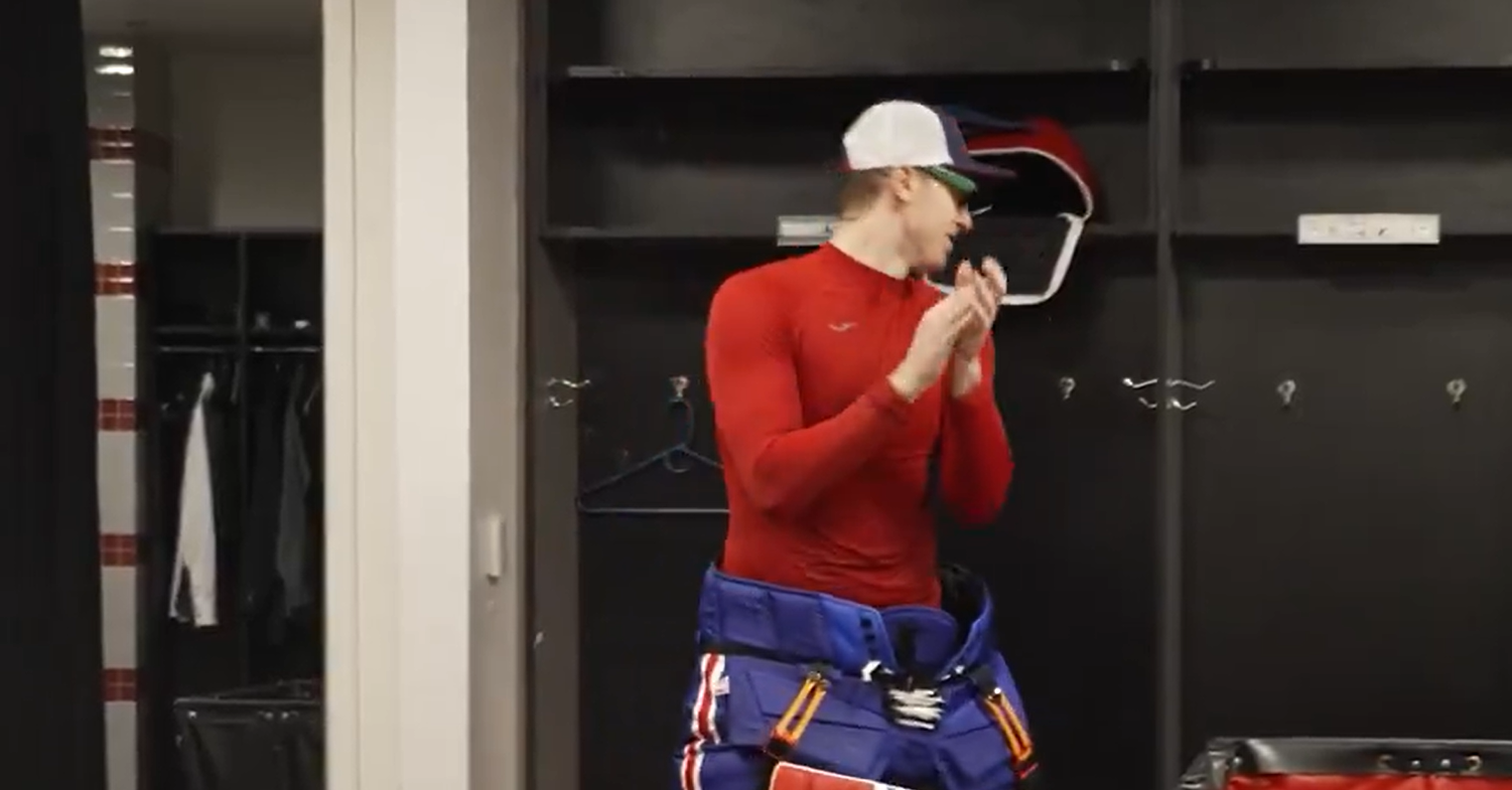 Discours inspirant de Jakub Dobes après le match du Canadien de Montréal contre l&rsquo;Avalanche du Colorado